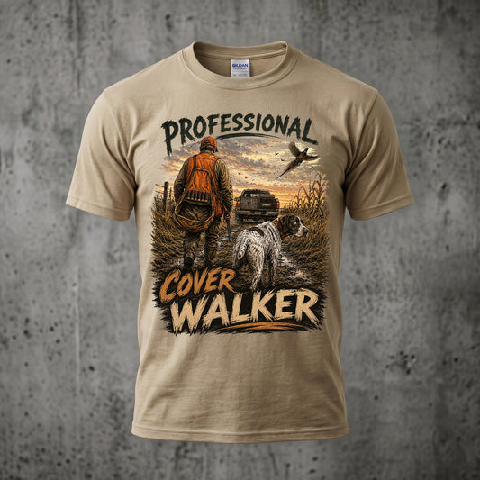 Upland Pheasant Hunting - Outdoor Cotton T-Shirt PHCT1031