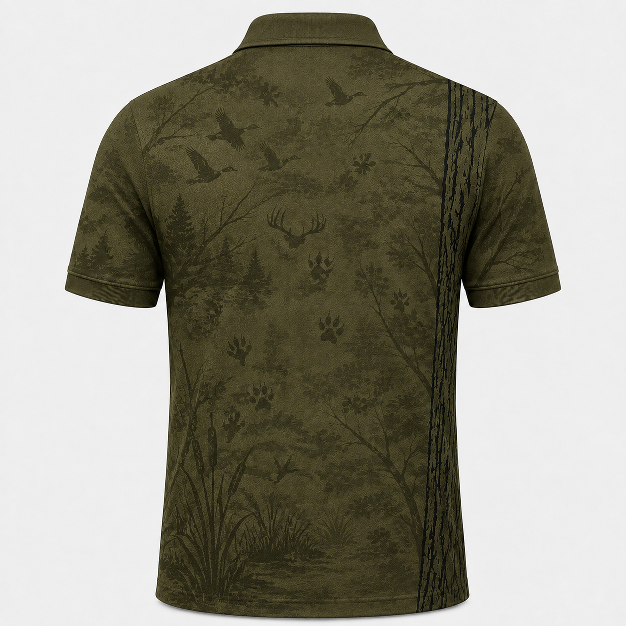 Raccoon Flipping Off Polo Shirt VCP1031