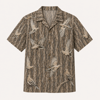 Bottomland Camo Dove Polo Shirt VCP1038