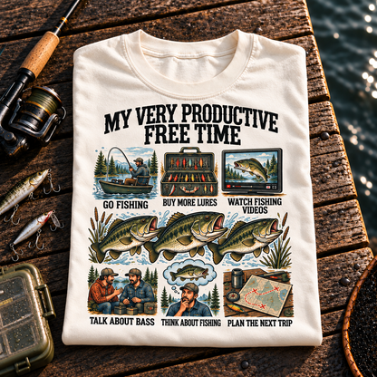 Fishing On Outdoor Cotton T-Shirt NL10098