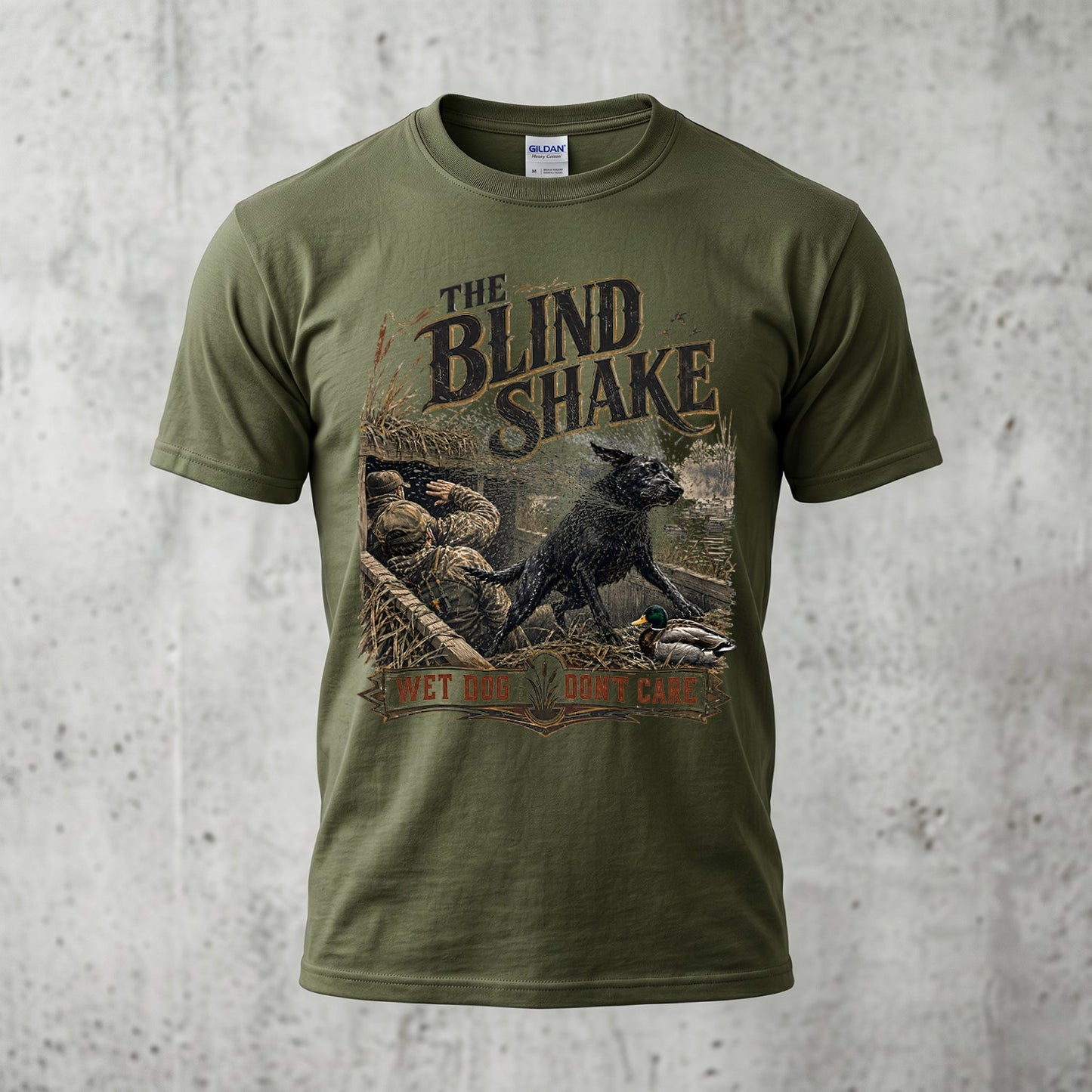 Duck Hunting - Outdoor Cotton T-Shirt DUCT1014