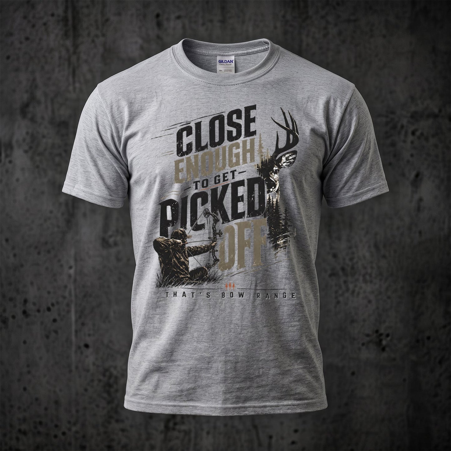 Bowhunting - Outdoor Cotton T-Shirt BHCT1009