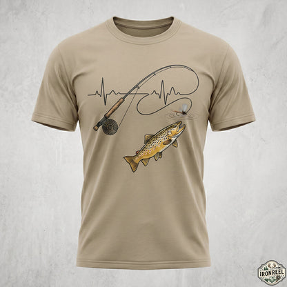 Fly Fishing - Outdoor Cotton T-Shirt FFCT1001