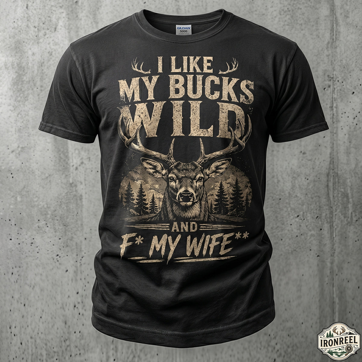Deer Hunting - Outdoor Cotton T-Shirt DHCT1001