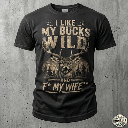 Deer Hunting - Outdoor Cotton T-Shirt DHCT1001
