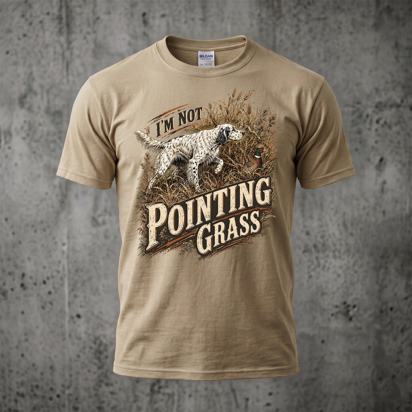 Upland Pheasant Hunting - Outdoor Cotton T-Shirt PHCT1023