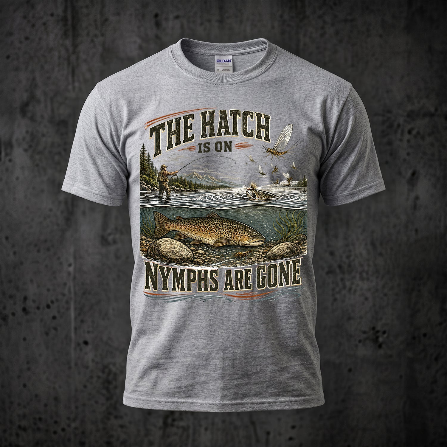 Fly Fishing - Outdoor Cotton T-Shirt FFCT1004