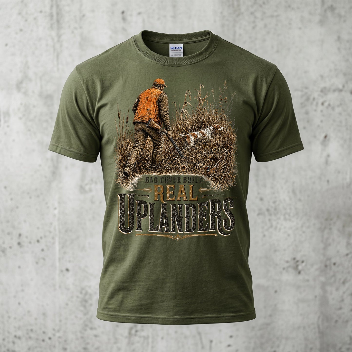 Upland Pheasant Hunting - Outdoor Cotton T-Shirt PHCT1020