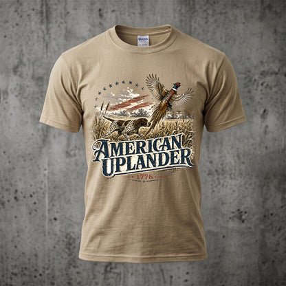 Upland Pheasant Hunting - Outdoor Cotton T-Shirt PHCT1011