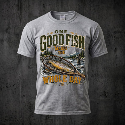Fly Fishing - Outdoor Cotton T-Shirt FFCT1003