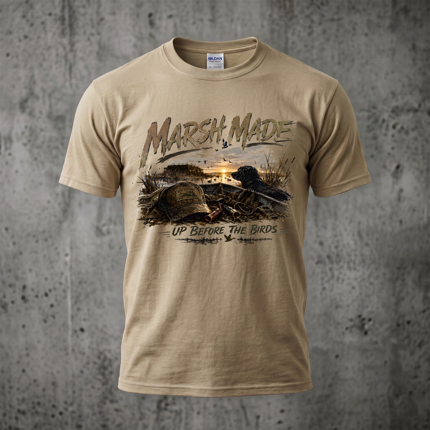 Duck Hunting - Outdoor Cotton T-Shirt DUCT1015
