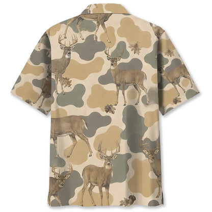 Deer Camouflage Hawaiian Shirt DVC2410