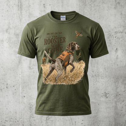Upland Pheasant Hunting - Outdoor Cotton T-Shirt PHCT1015