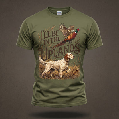 Upland Pheasant Hunting - Outdoor Cotton T-Shirt PHCT1003