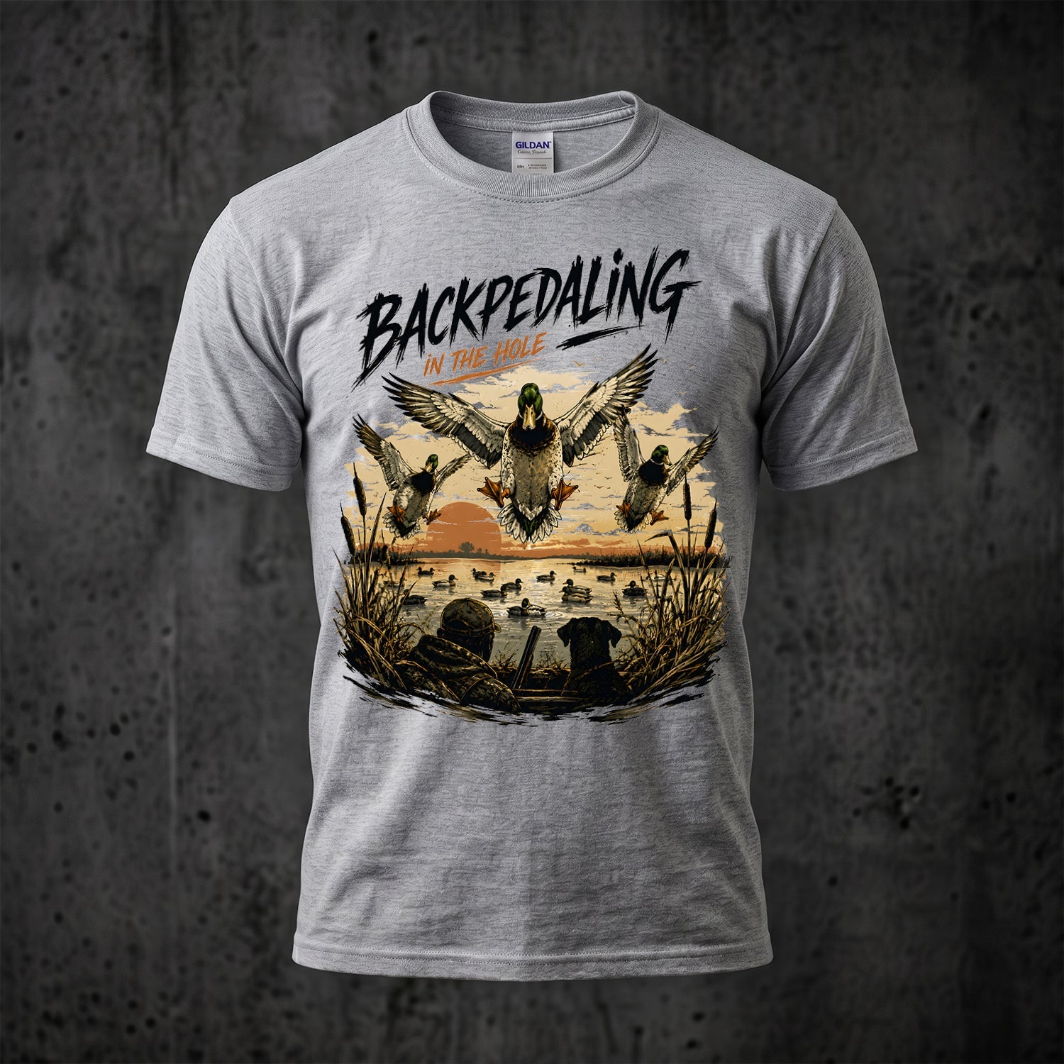 Duck Hunting - Outdoor Cotton T-Shirt DUCT1009
