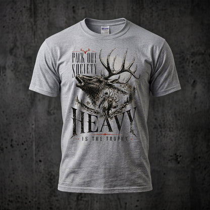 Elk Hunting - Outdoor Cotton T-Shirt EHCT1001