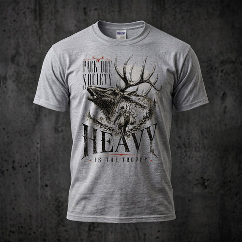 Elk Hunting - Outdoor Cotton T-Shirt EHCT1001