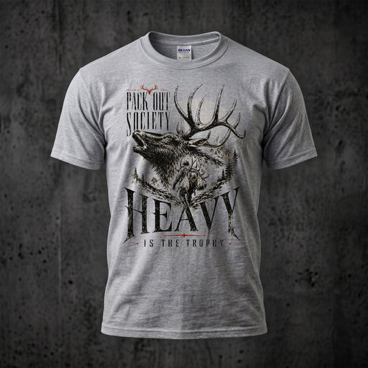 Elk Hunting - Outdoor Cotton T-Shirt EHCT1001