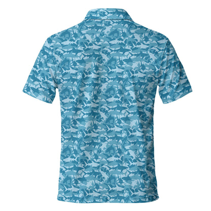 Shark Men's Polo Shirt Summer Beach Golf Style Fishing hunting Gift For men