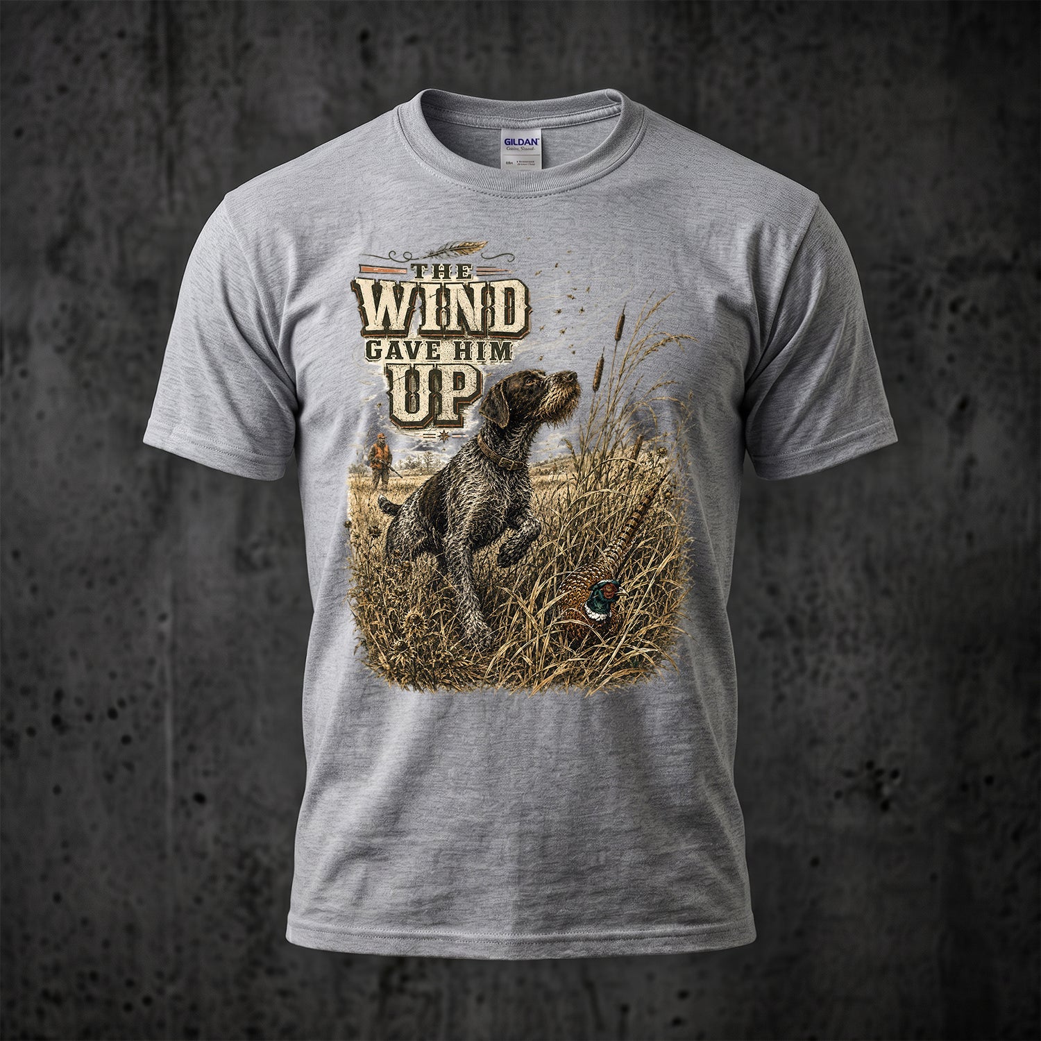 Upland Pheasant Hunting - Outdoor Cotton T-Shirt PHCT1027