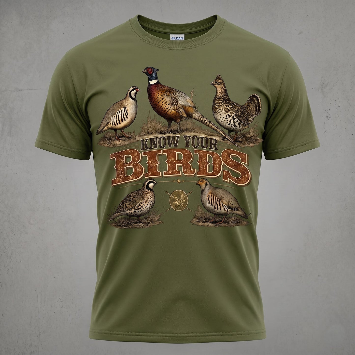 Upland Pheasant Hunting - Outdoor Cotton T-Shirt PHCT1004