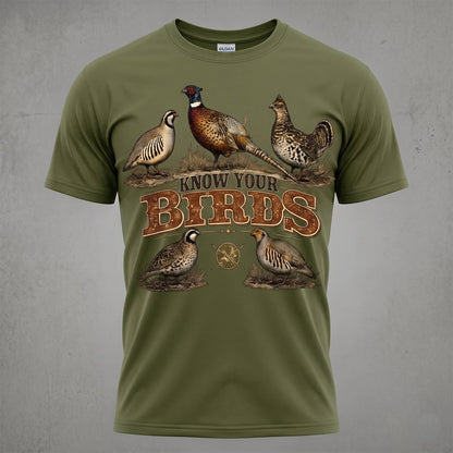 Upland Pheasant Hunting - Outdoor Cotton T-Shirt PHCT1004