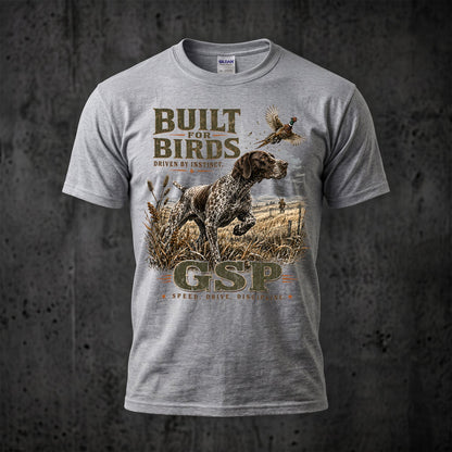 Upland Pheasant Hunting - Outdoor Cotton T-Shirt PHCT1046