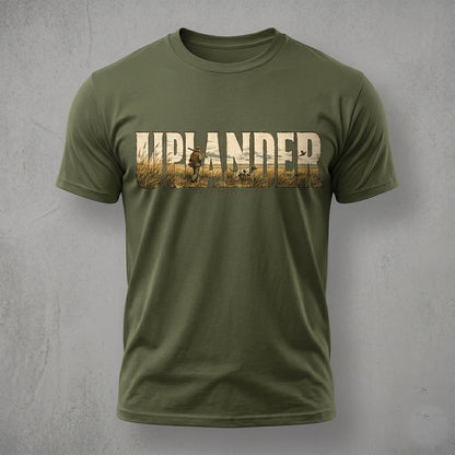 Upland Pheasant Hunting - Outdoor Cotton T-Shirt PHCT1007