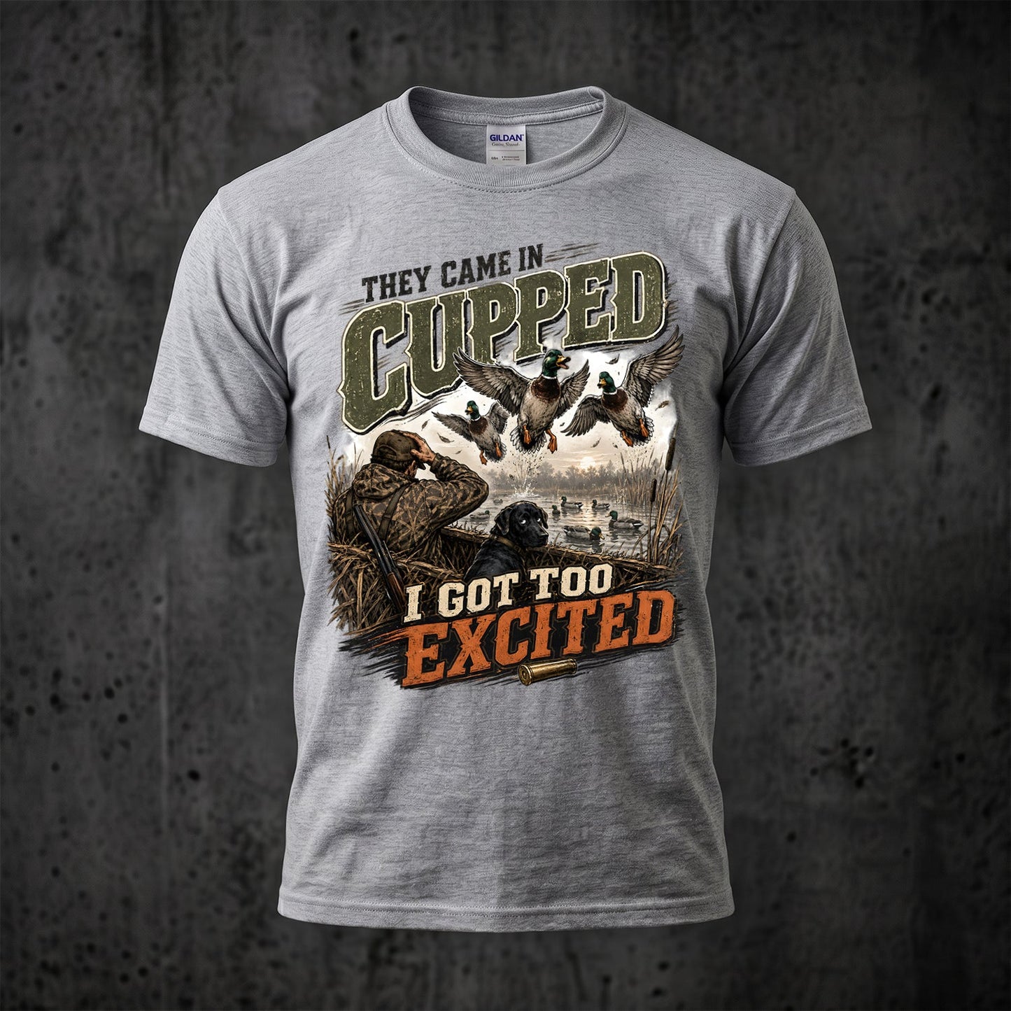 Duck Hunting - Outdoor Cotton T-Shirt DUCT1016