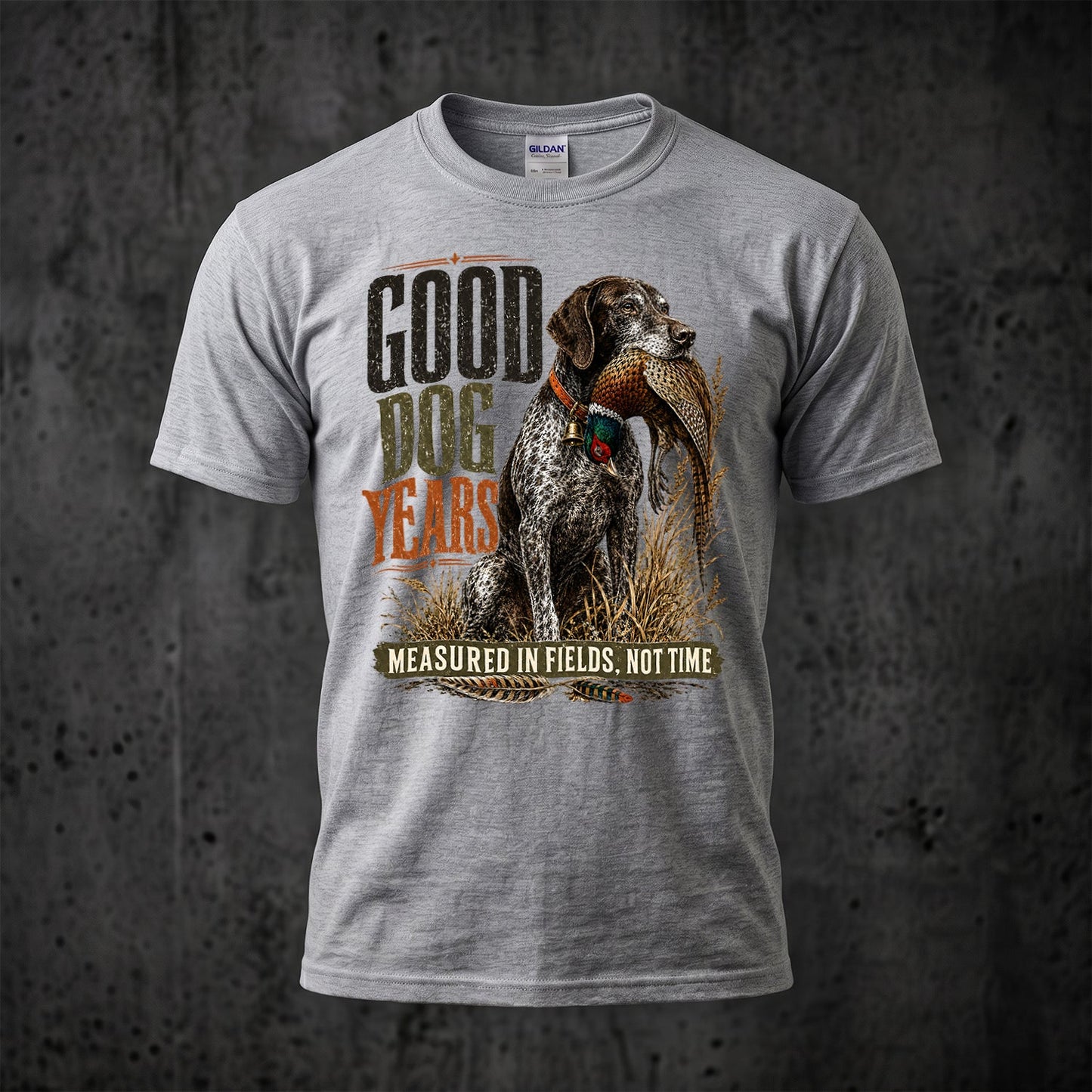 Upland Pheasant Hunting - Outdoor Cotton T-Shirt PHCT1044