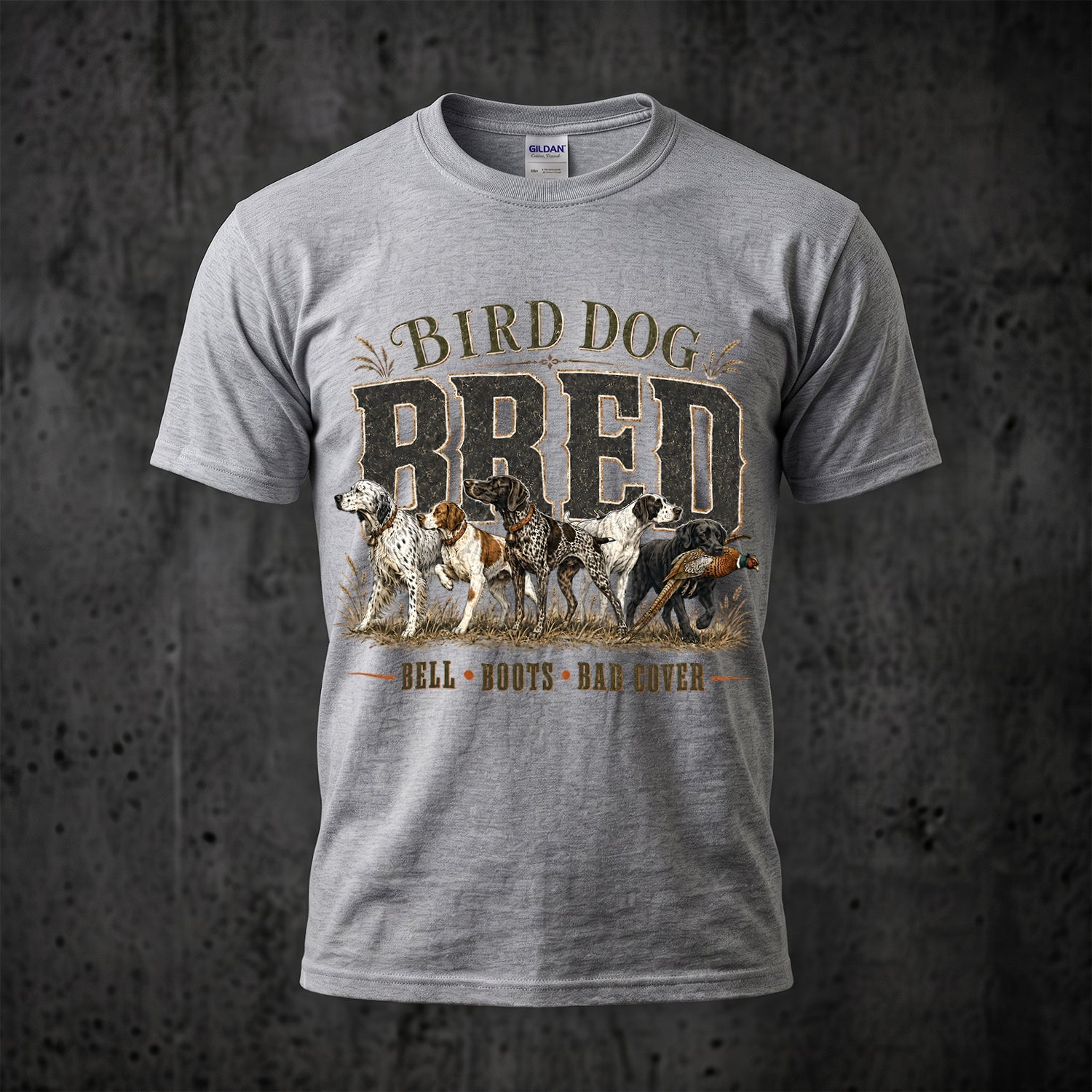 Upland Pheasant Hunting - Outdoor Cotton T-Shirt PHCT1040