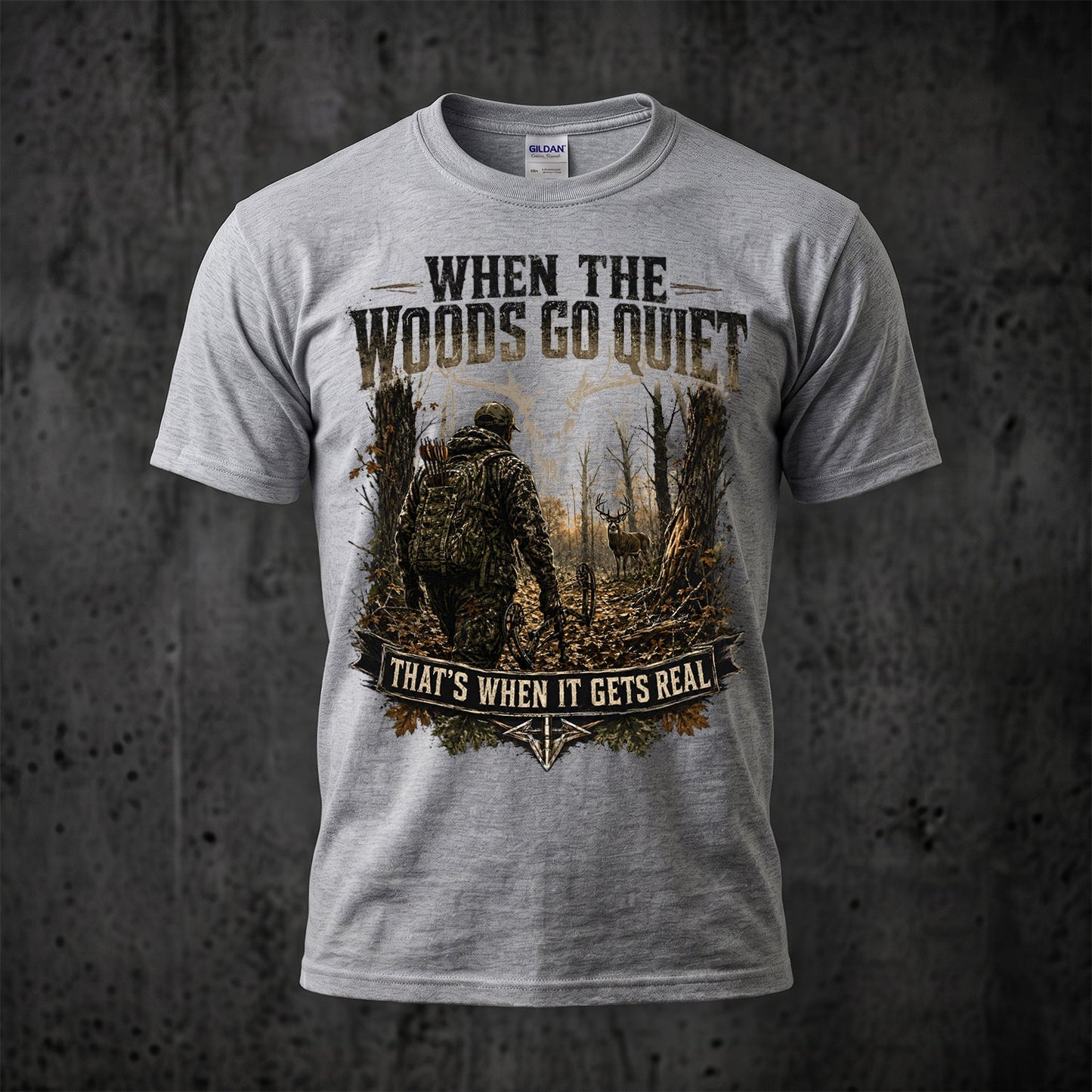 Bowhunting - Outdoor Cotton T-Shirt BHCT1007