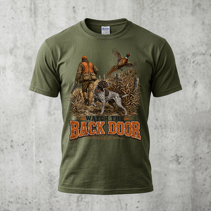 Upland Pheasant Hunting - Outdoor Cotton T-Shirt PHCT1034