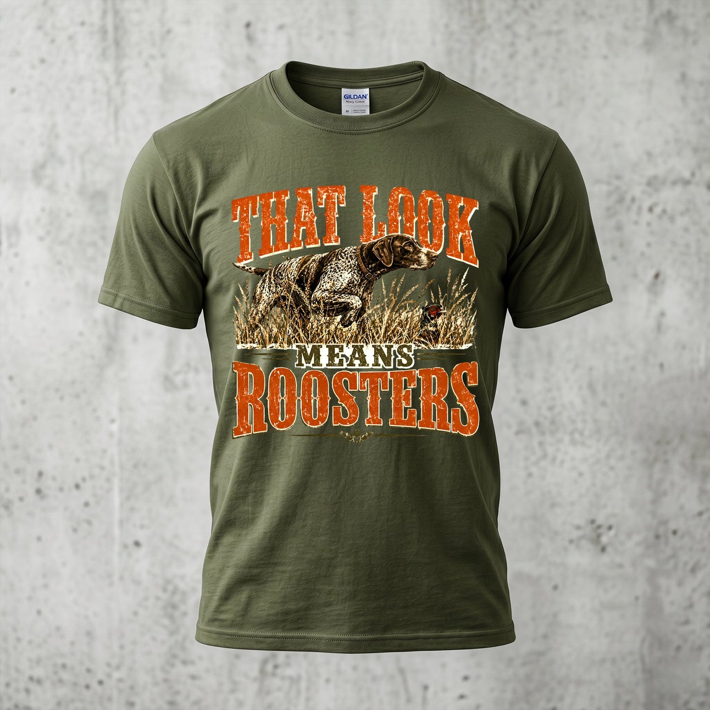 Upland Pheasant Hunting - Outdoor Cotton T-Shirt PHCT1012