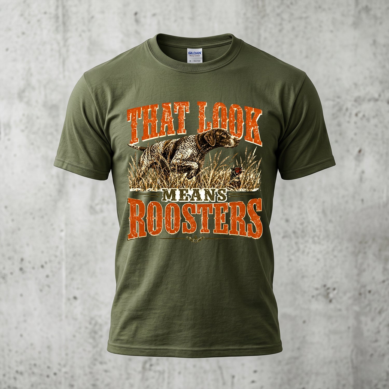 Upland Pheasant Hunting - Outdoor Cotton T-Shirt PHCT1012