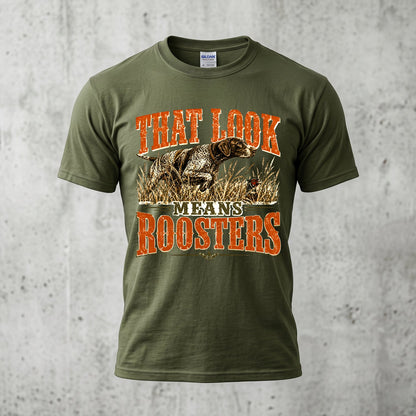 Upland Pheasant Hunting - Outdoor Cotton T-Shirt PHCT1012