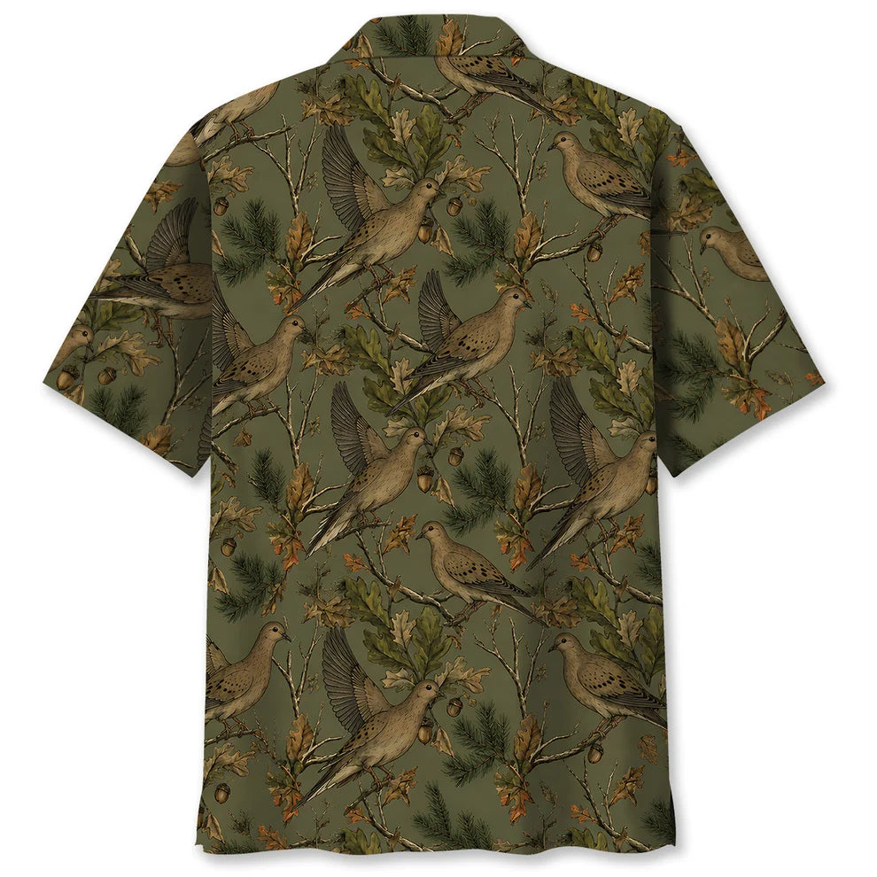Mourning Dove Oak Olive Autumn Polo Shirt DVC004