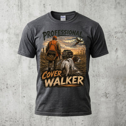 Upland Pheasant Hunting - Outdoor Cotton T-Shirt PHCT1031