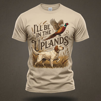 Upland Pheasant Hunting - Outdoor Cotton T-Shirt PHCT1003