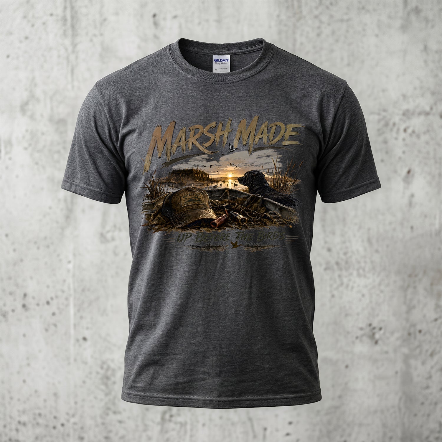 Duck Hunting - Outdoor Cotton T-Shirt DUCT1015