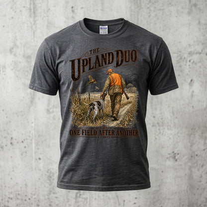 Upland Pheasant Hunting - Outdoor Cotton T-Shirt PHCT1039