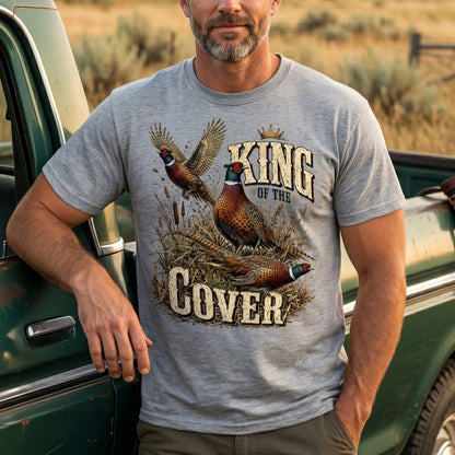 Upland Pheasant Hunting - Outdoor Cotton T-Shirt PHCT1025