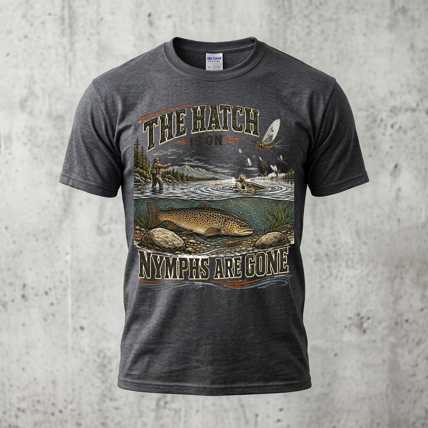 Fly Fishing - Outdoor Cotton T-Shirt FFCT1004