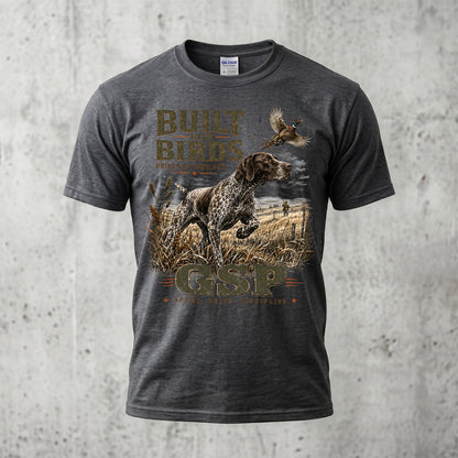Upland Pheasant Hunting - Outdoor Cotton T-Shirt PHCT1046