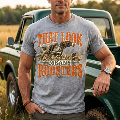 Upland Pheasant Hunting - Outdoor Cotton T-Shirt PHCT1012