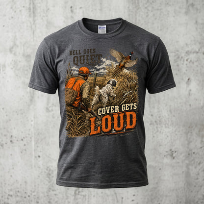 Upland Pheasant Hunting - Outdoor Cotton T-Shirt PHCT1036