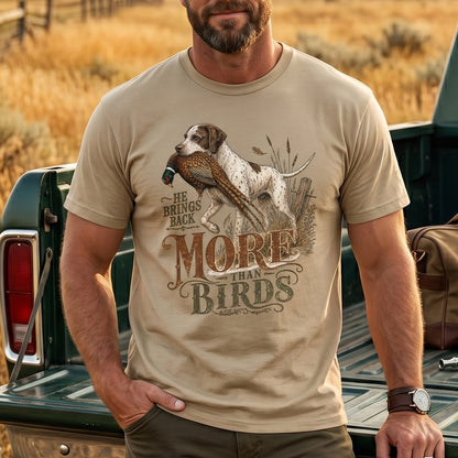 Upland Pheasant Hunting - Outdoor Cotton T-Shirt PHCT1018
