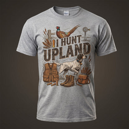 Upland Pheasant Hunting - Outdoor Cotton T-Shirt PHCT1002