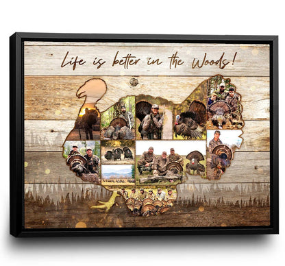 Custom Turkey Hunting Wall Art