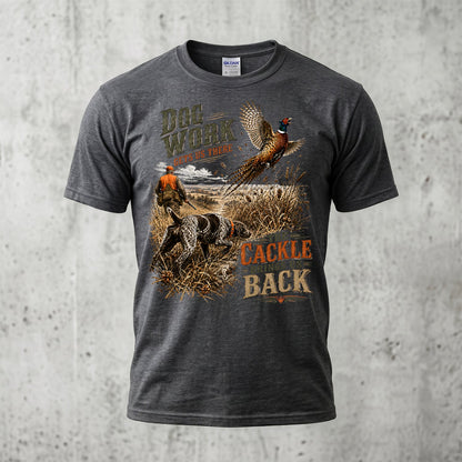 Upland Pheasant Hunting - Outdoor Cotton T-Shirt PHCT1035